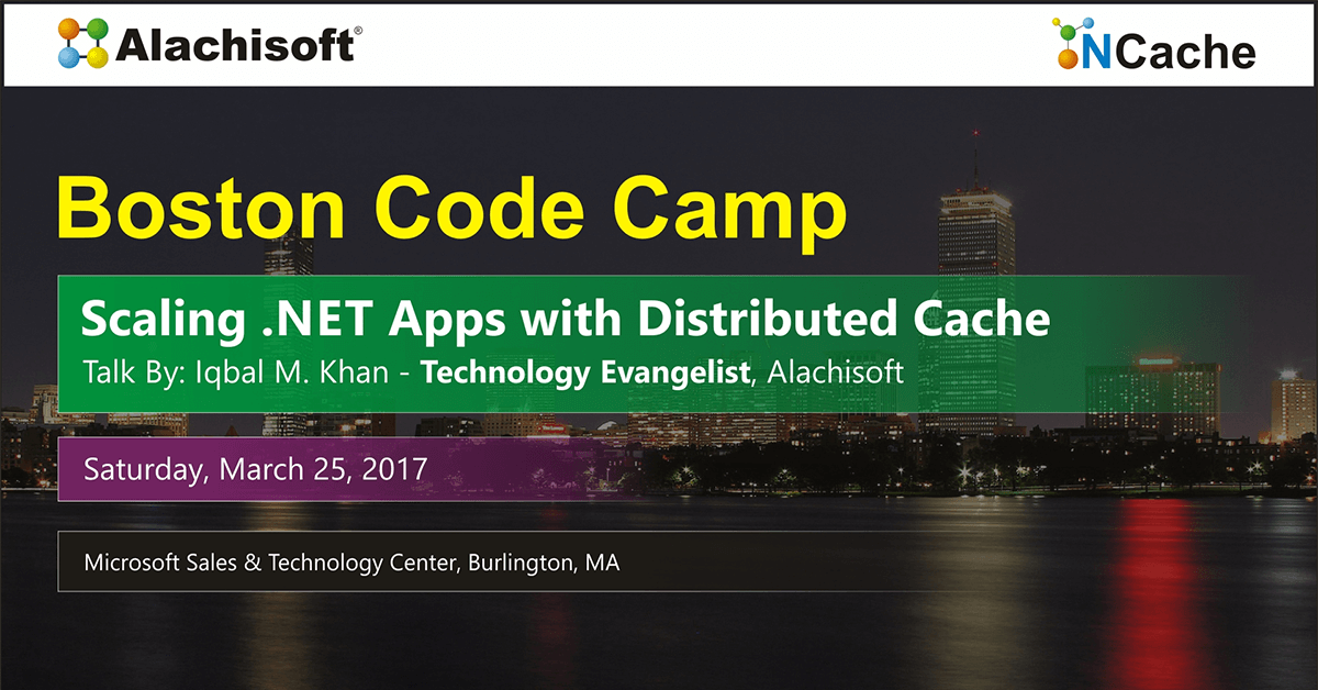 Boston Code Camp Scaling Apps with Distributed Caching