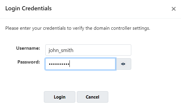 Login Credentials of Verified User