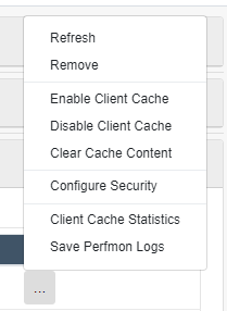 Enable Client Cache Web
