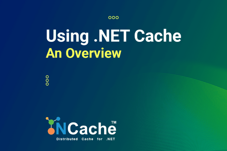 Using .NET Cache - An Overview