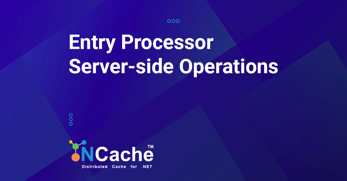 Entry Processor Server-side Operations