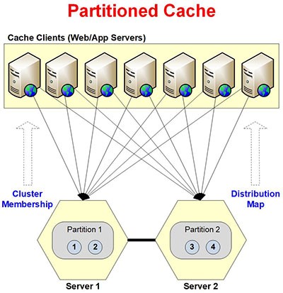Architecture of Partitioned Cache Topology