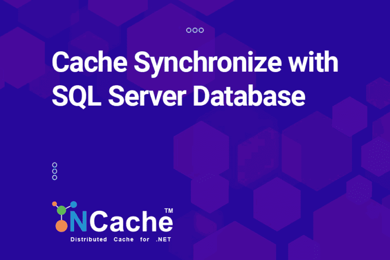Cache Synchronize with SQL Server Database