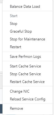 Server Node Options NCache Web