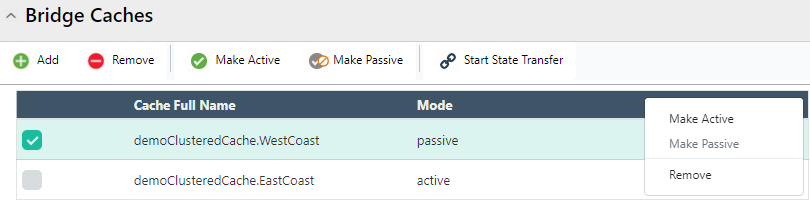 Make a Passive Cache as Active web