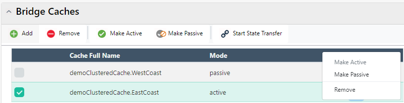 Make an Active Cache as Passive Web