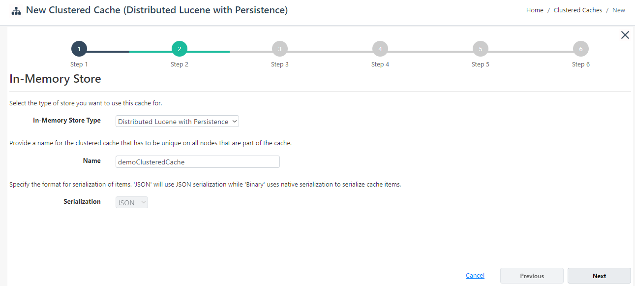 Distributed Lucene Cache Step 1