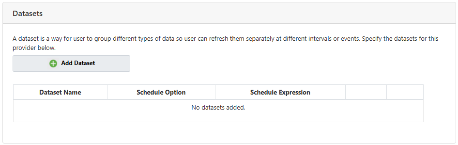 NCache Loader Refresher Add Dataset