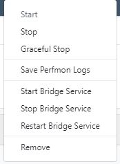 Start Bridge Service Web Manager