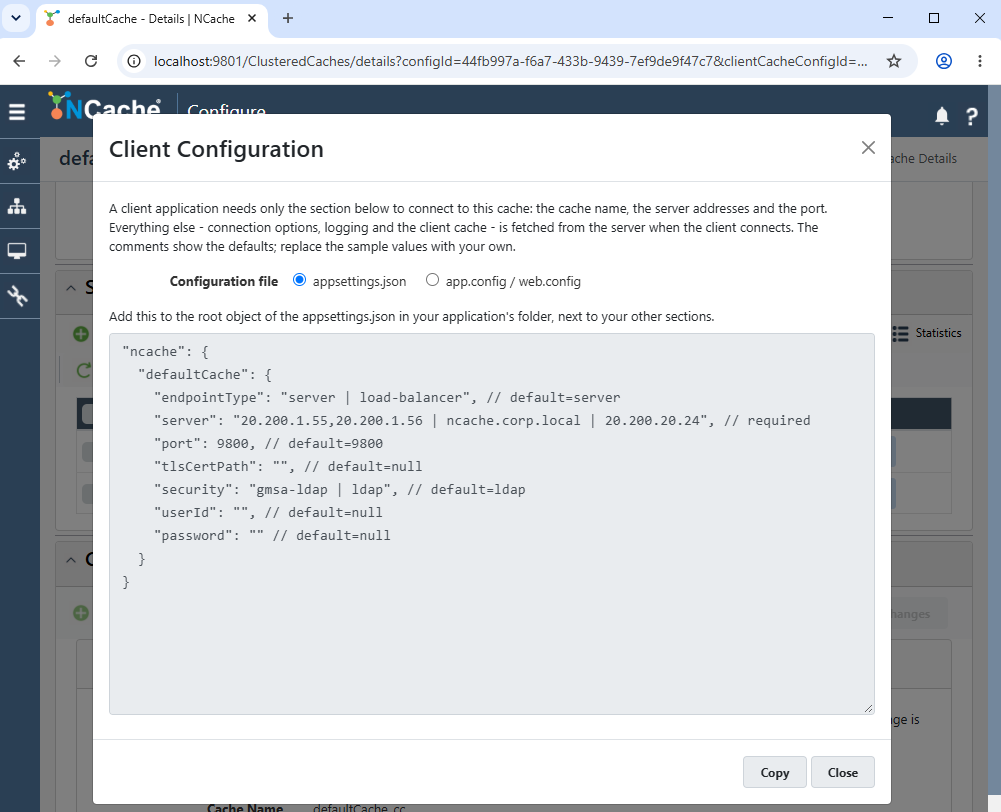 Client Configuration