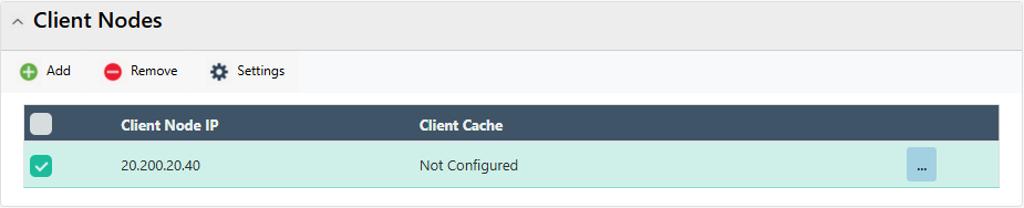 Client Node Option