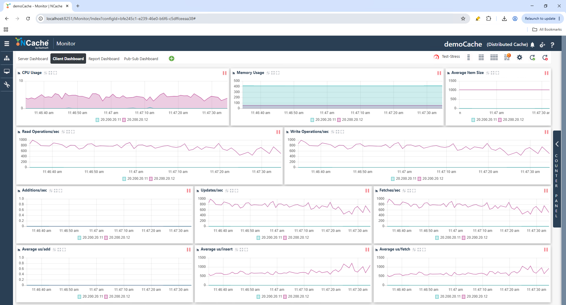 Client Dashboard
