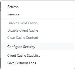Enable Client Cache Web