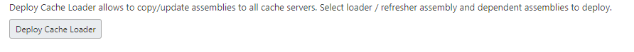 Deploy Cache Loader