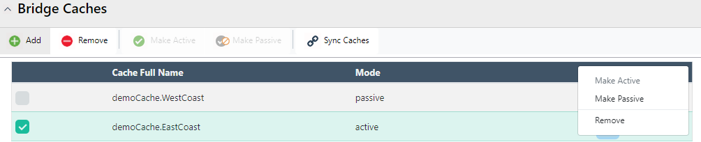 Make an Active Cache as Passive Web
