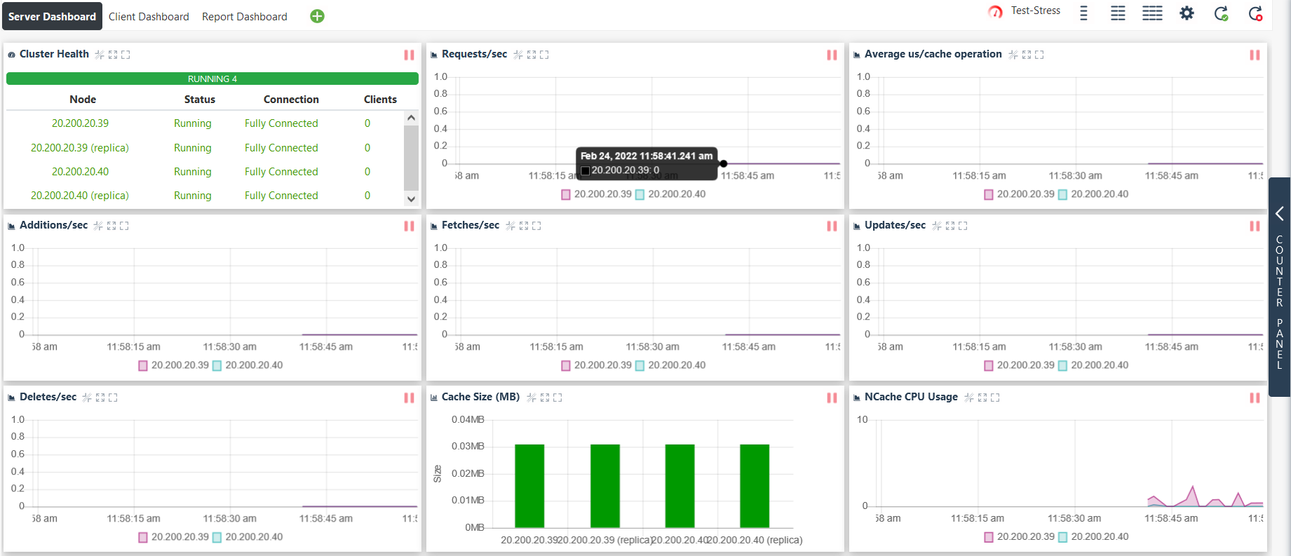 NCache Web Monitor