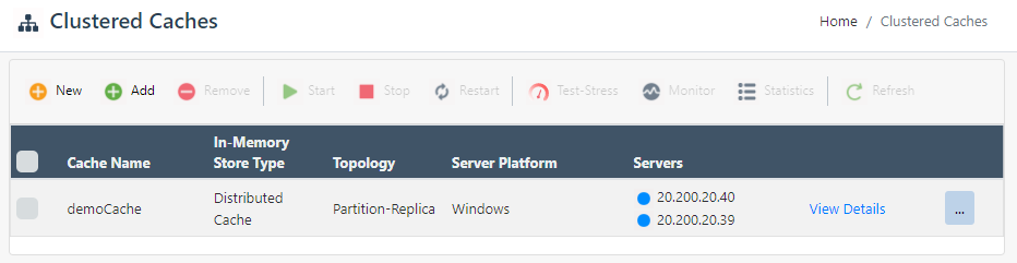 Create Distributed Lucene Cache