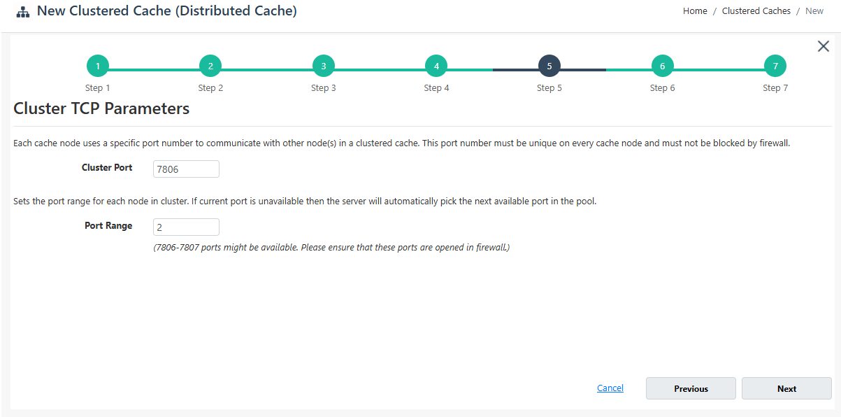 Select Port Range Web