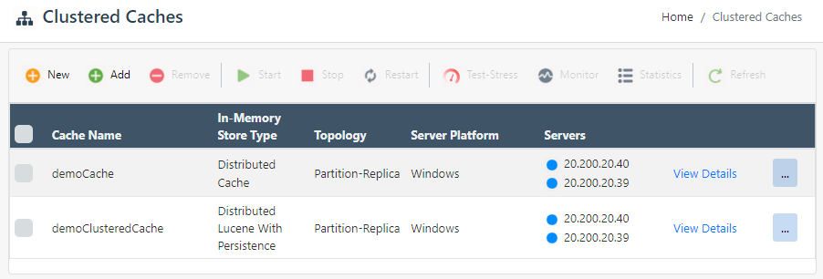 Create Distributed Lucene Cache