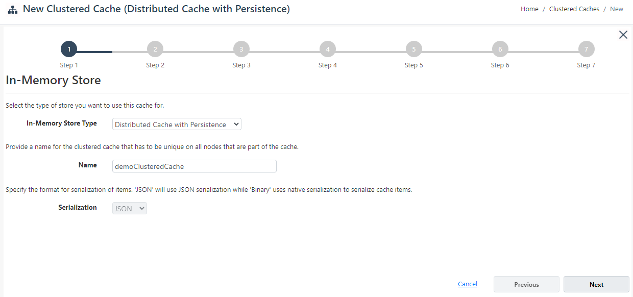 Create Persistent Cache Web