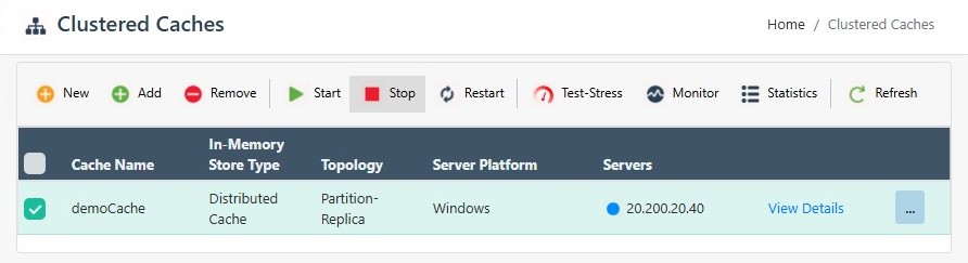 Stop Cache