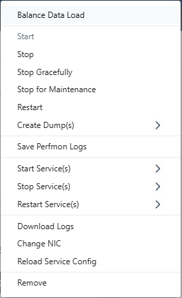 Balance Load Data