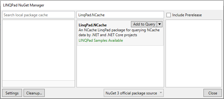 NuGet-Hinzufügen anzeigen