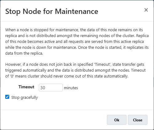 Maintenance Node Prompt