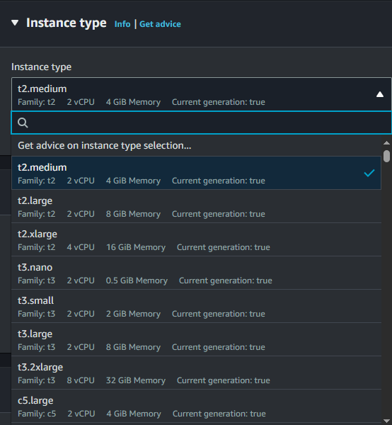 Instance Type