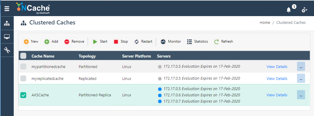 ncache-web-manager-cache-cluster