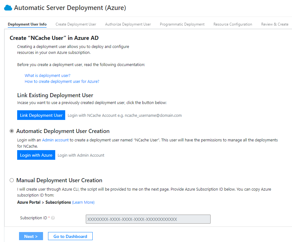 Automatic Server Deployment in Azure