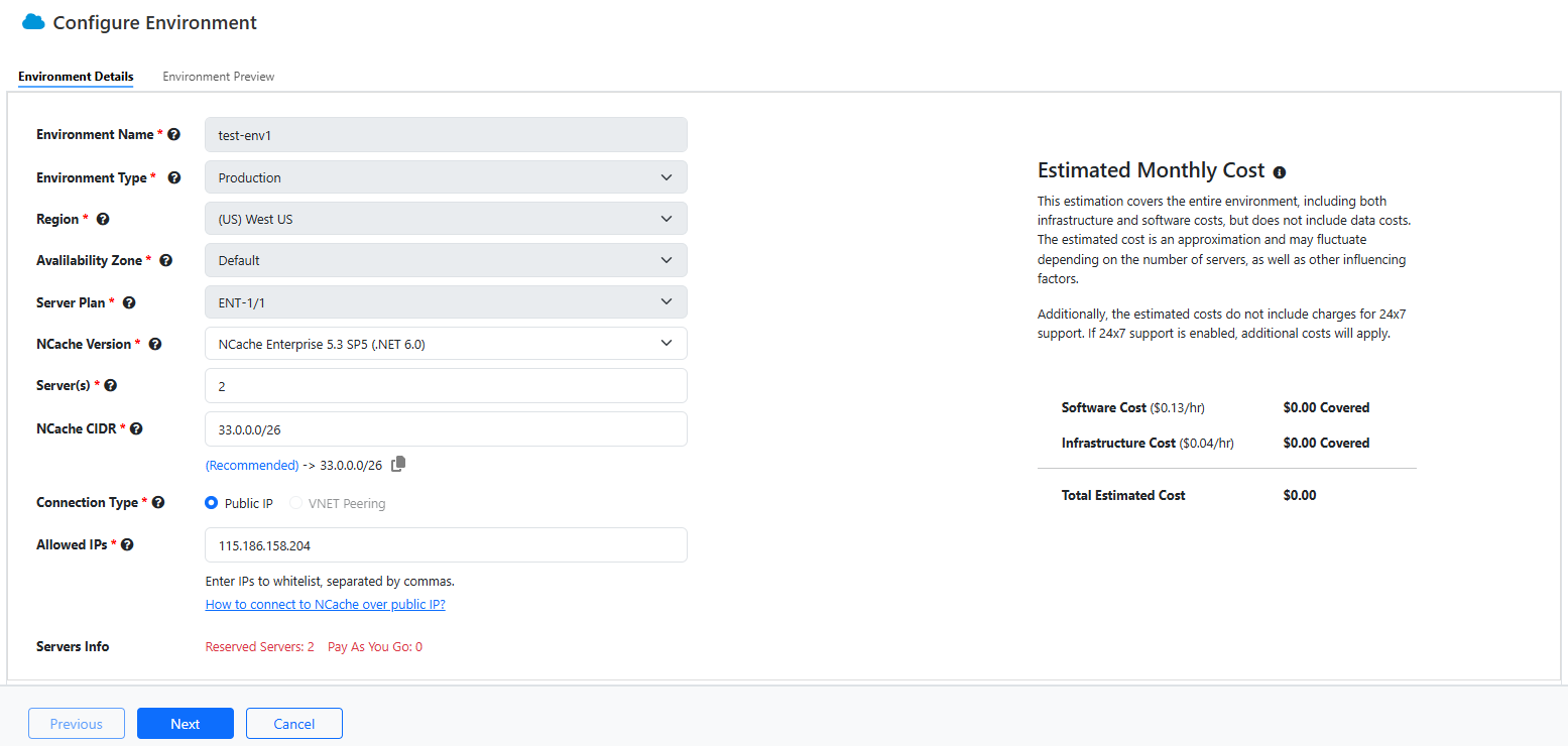 Configure Environment