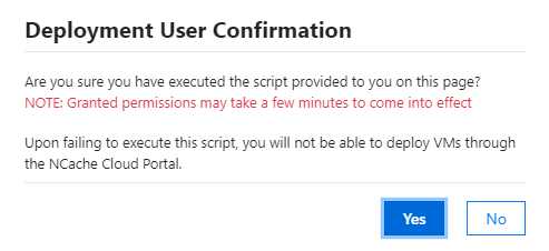 Final Confirmation in Azure