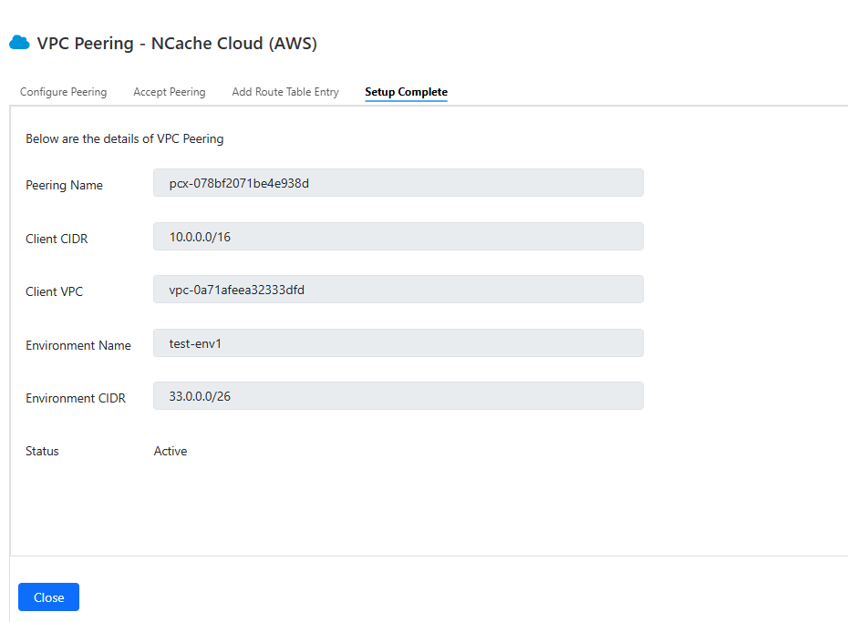 Setup Complete VPC