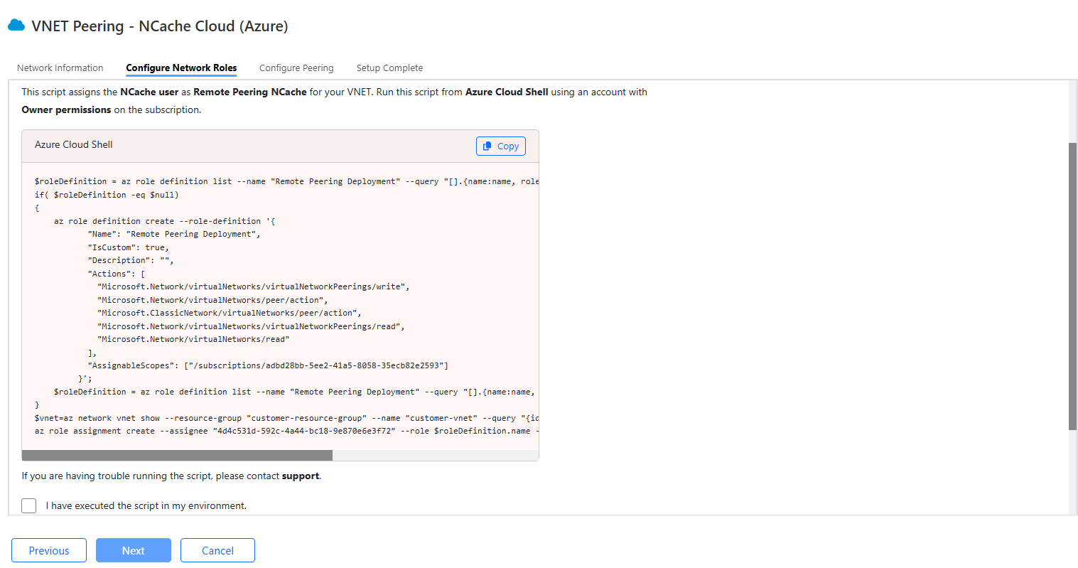 Configure Network Roles