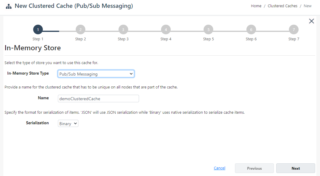 Create Pub/Sub Messaging Cache Web