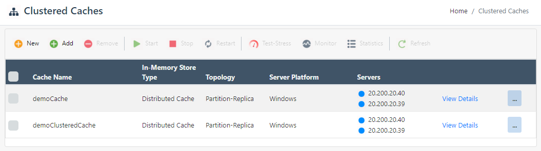 Distributed Cache Web