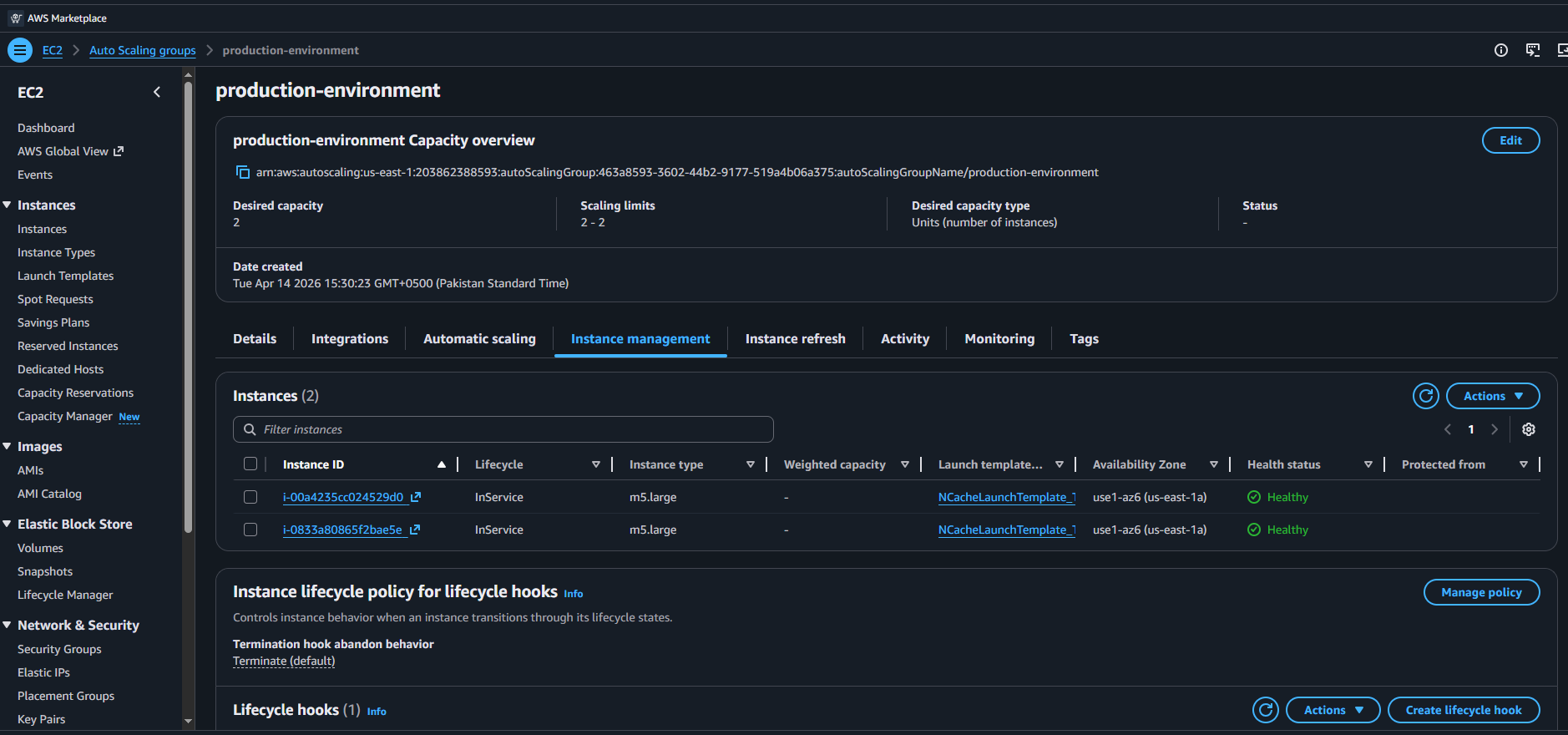 Auto Scaling Group