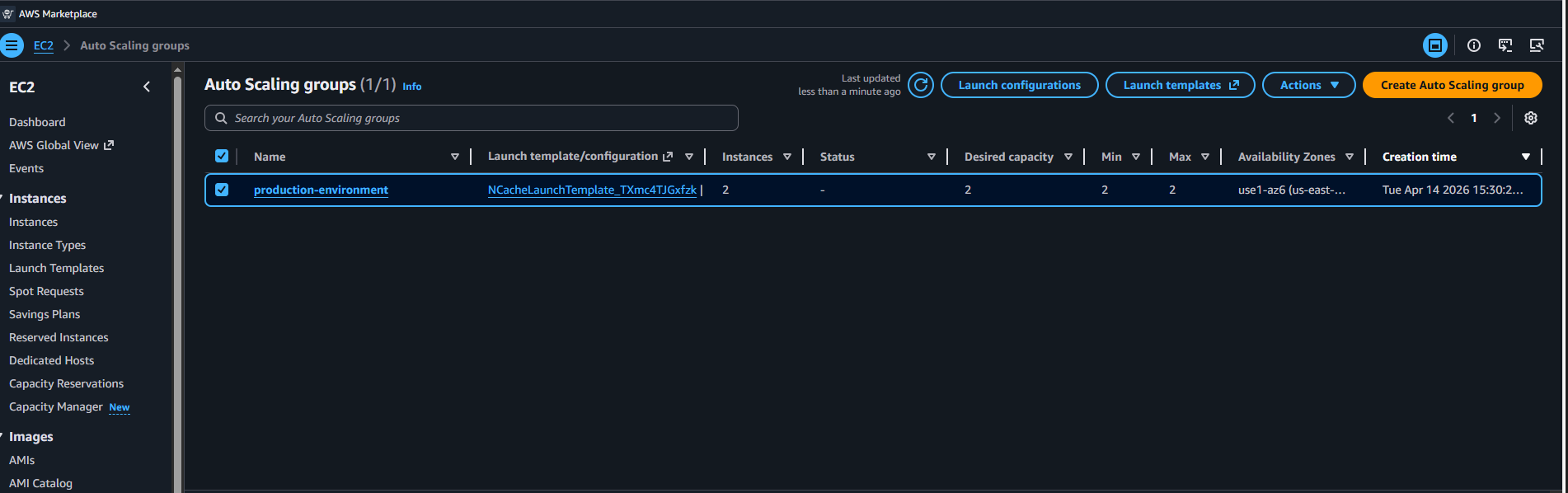 Auto Scaling Groups