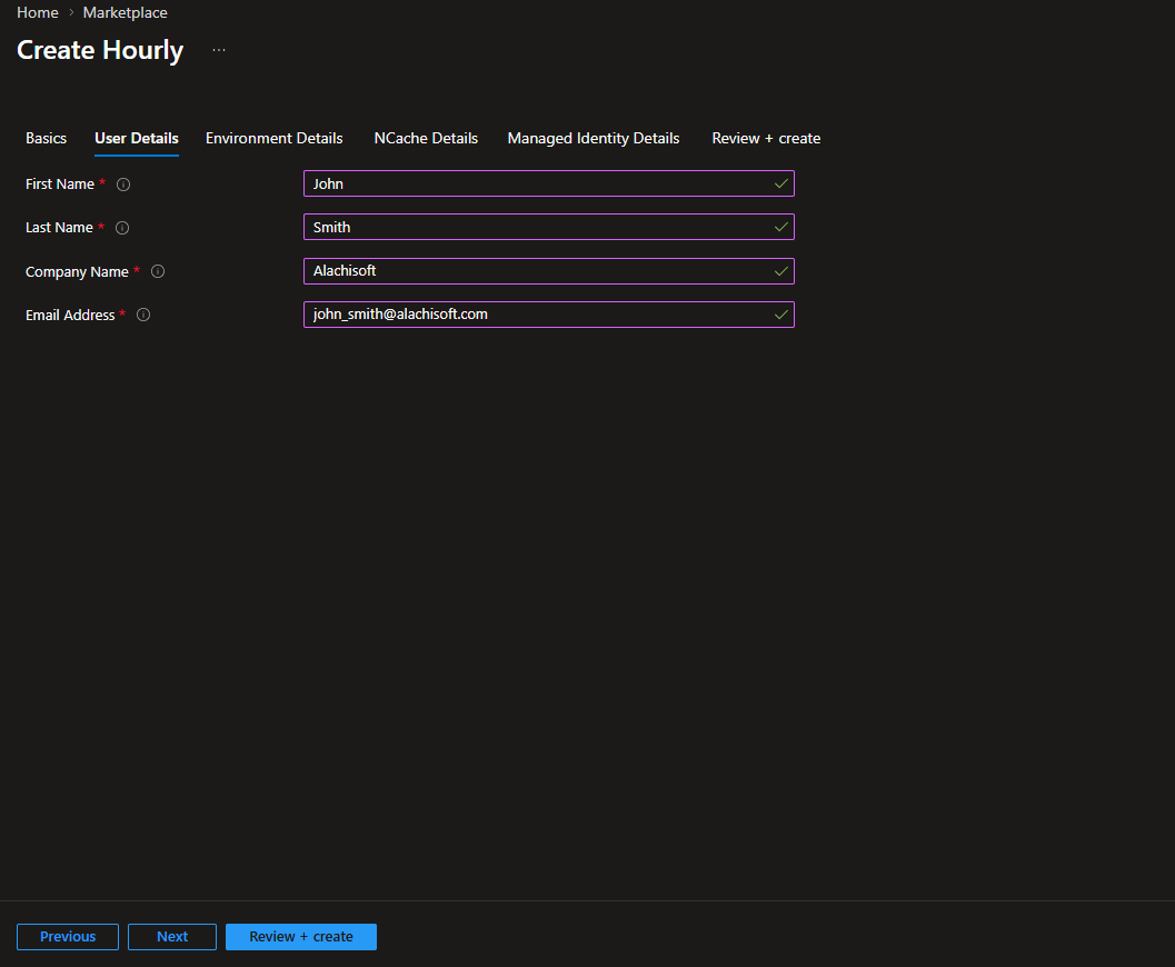 Azure MarketPlace