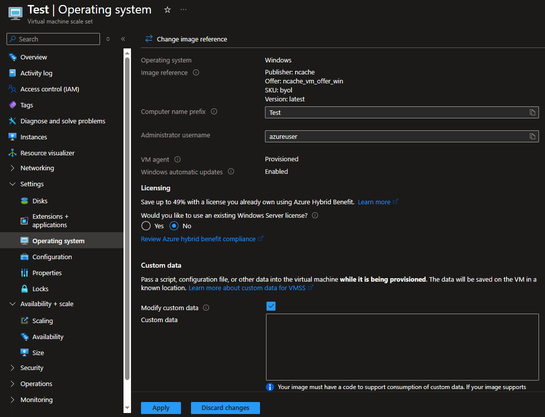 Modify Custom Data