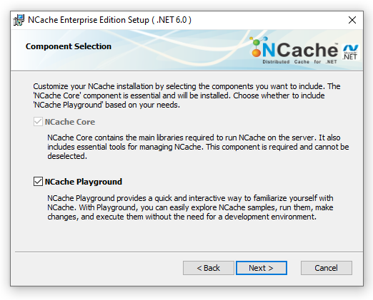 NCache Windows Installation Key