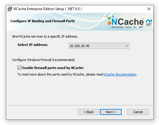 NCache Windows Installation Final