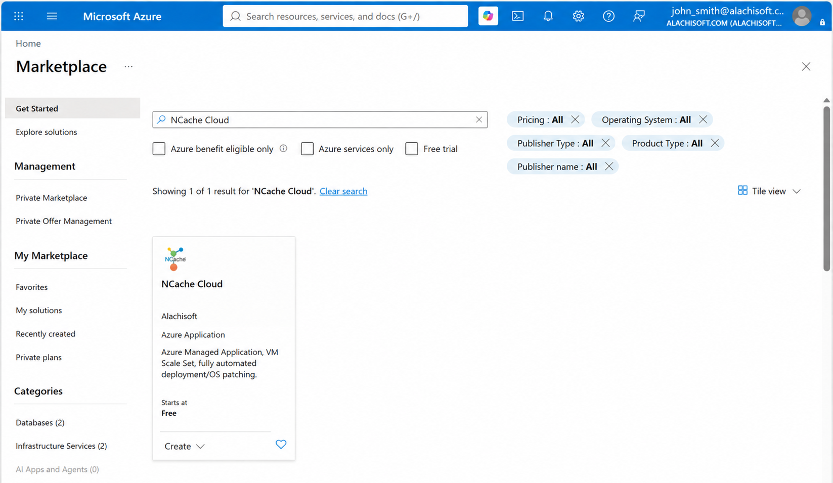 Azure Marketplace