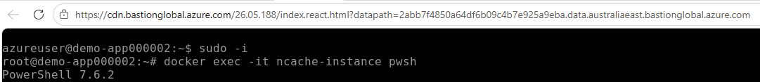 Connect Directly via Browser - Azure Bastion