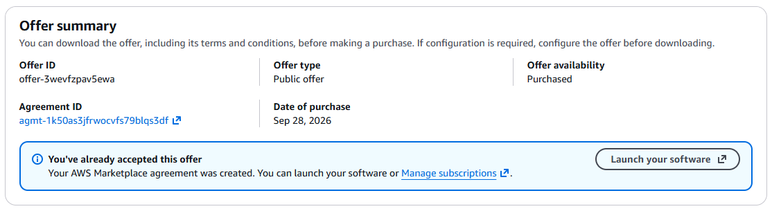 Offer Summary