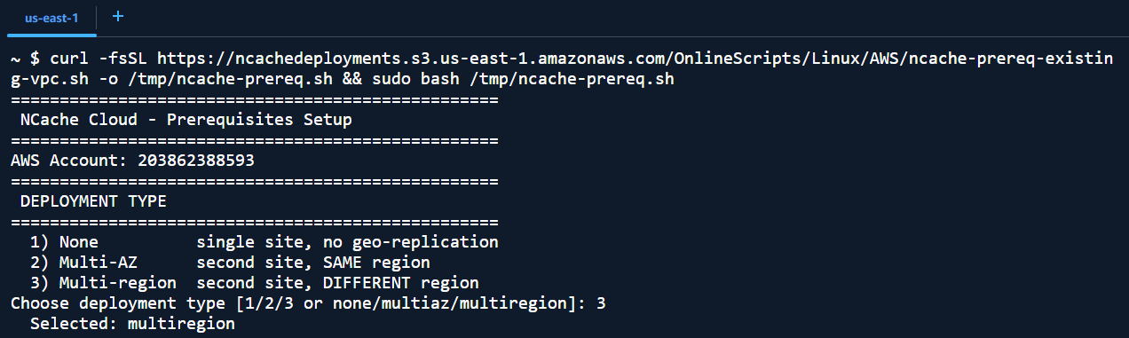 Choose Deployment Type