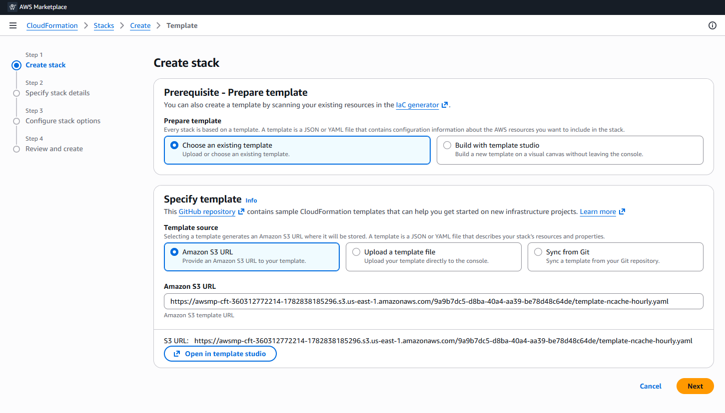 Create Stack Prerequisite