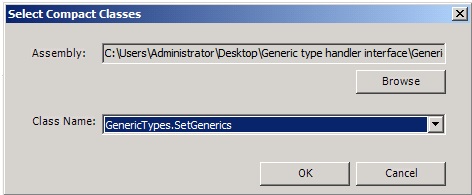 Enregistrement de types compacts génériques