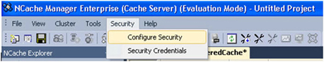 How to Use NCache Security Feature